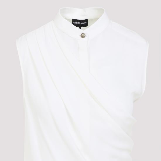 25FW 조르지오 아르마니 셔츠 GW001543TE10814 U1144 BLUE - GIORGIO ARMANI