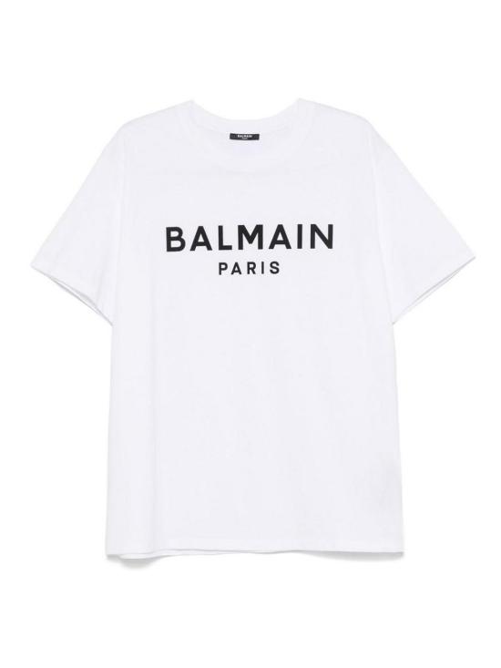  발망 반팔 티셔츠 EH1EG010BB73GAB White