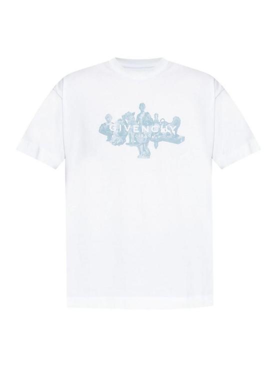  지방시 반팔 티셔츠 BM71MG3YPL100 White