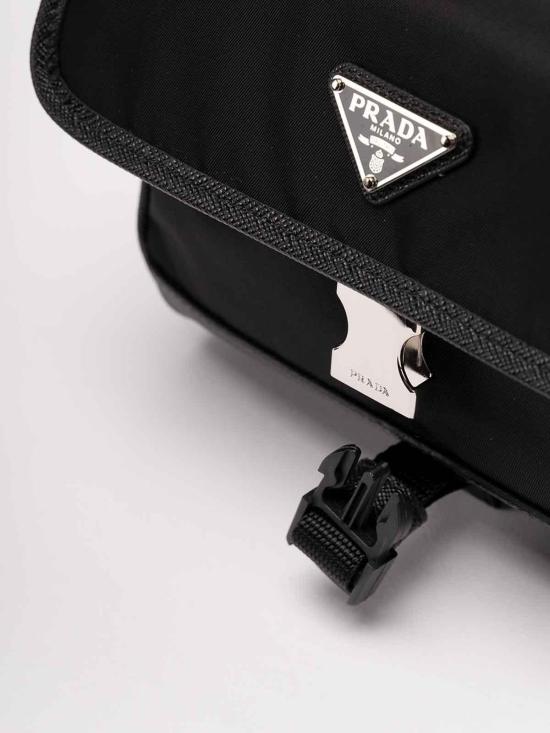  프라다 삼각로고 리나일론 폰 홀더 크로스백 2ZH1082DMHF0002 Black - PRADA