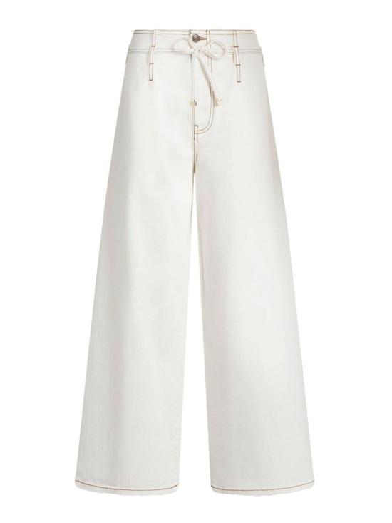 에트로 스트레이트 팬츠 WRNB0006AU069W3789 White