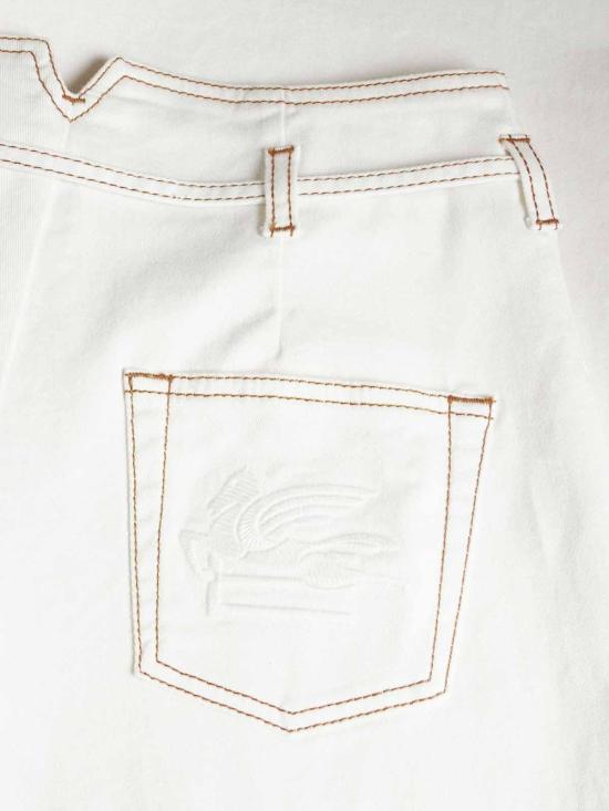  에트로 스트레이트 팬츠 WRNB0006AU069W3789 White - ETRO