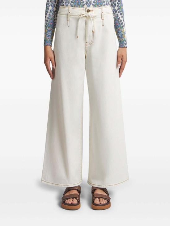  에트로 스트레이트 팬츠 WRNB0006AU069W3789 White - ETRO