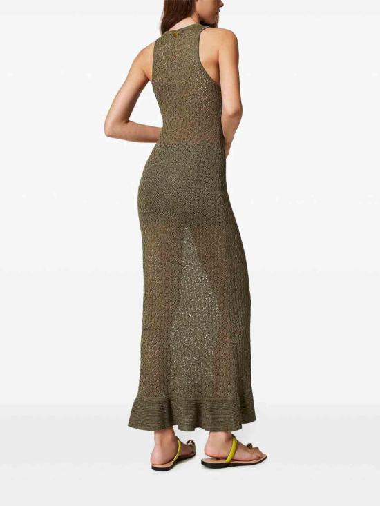 25SS 트윈셋 롱 원피스 251LB3ABBS1994112135 Green - TWINSET