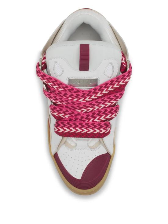 랑방 스니커즈 FUSKDK12BICOE25 0598 WHITE RASPBERRY - LANVIN