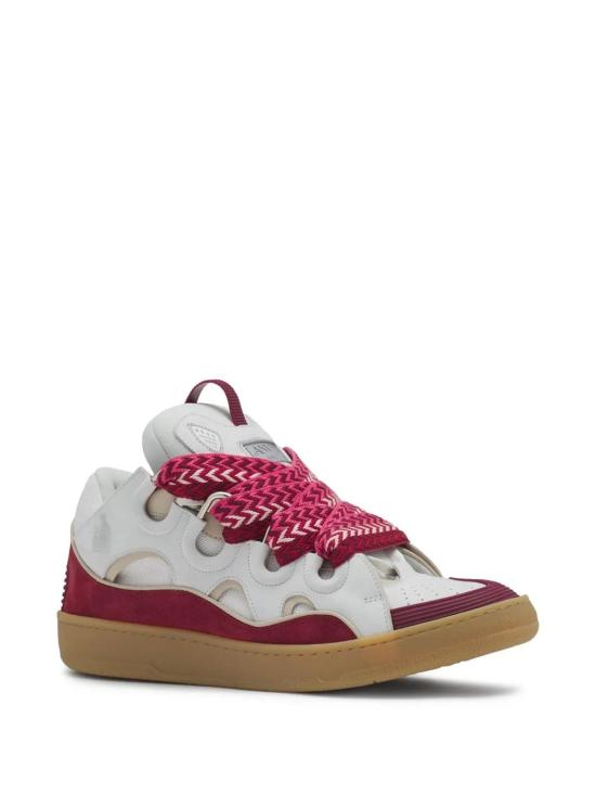  랑방 스니커즈 FUSKDK12BICOE25 0598 WHITE RASPBERRY - LANVIN