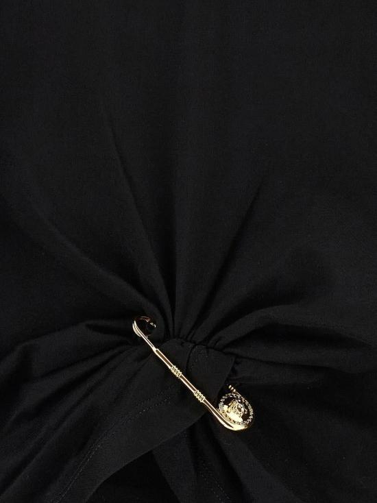  베르사체 반팔 티셔츠 10209011A148331B000 Black - VERSACE