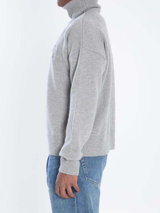 25FW 아미 스웨터 8334272 UKS821 KN0071 050 GREY - AMI