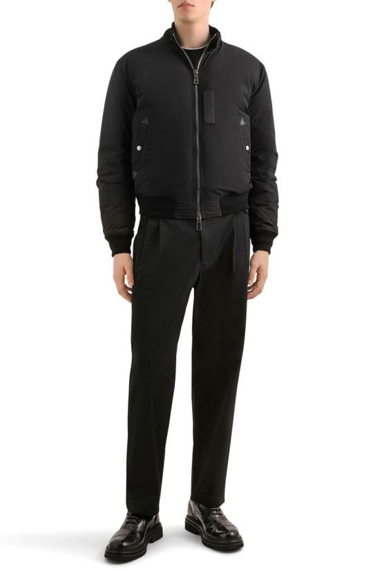25FW 돌체앤가바나 봄버 자켓 G9BRATFUSN0N0000 Black - DOLCE & GABBANA