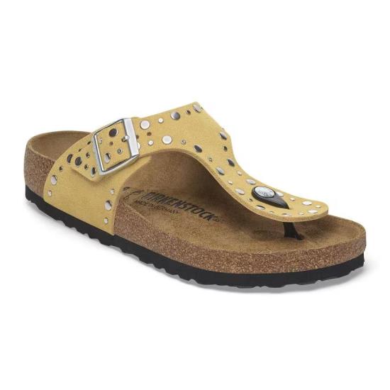 25SS 버켄스탁 샌들 GIZEH RIVET 1029350 OCHRE Ochre - BIRKENSTOCK