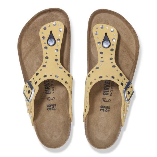 25SS 버켄스탁 샌들 GIZEH RIVET 1029350 OCHRE Ochre - BIRKENSTOCK