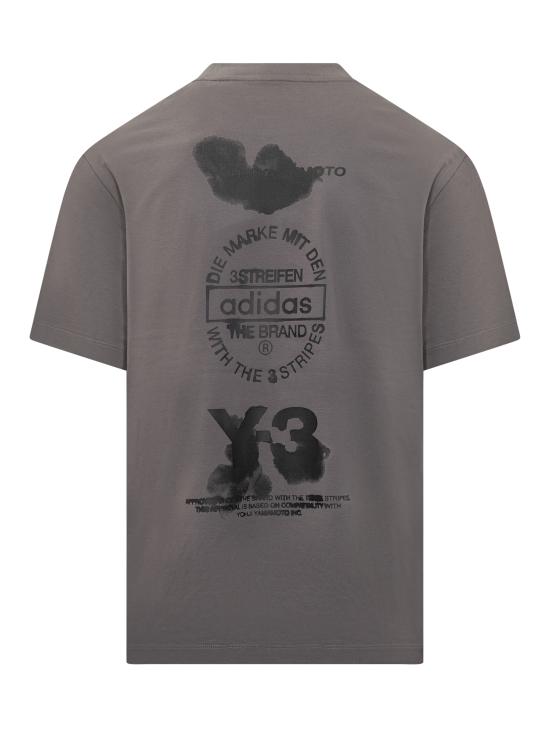 25FW 와이쓰리 반팔 티셔츠 JZ0717 GRANIT - Y-3