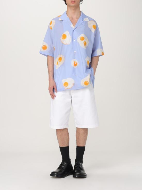 25FW 모스키노 반팔 셔츠 02260259 1303 Multicolor - MOSCHINO