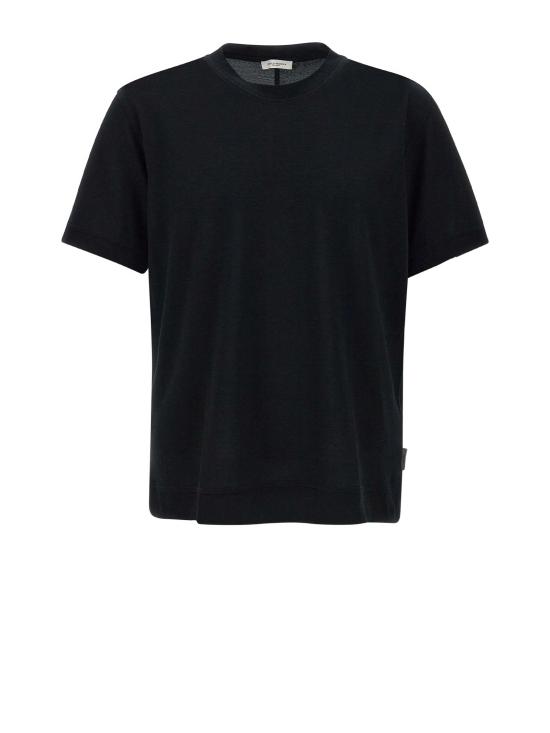25SS 파올로페코라 반팔 티셔츠 F02241389000 BLACK