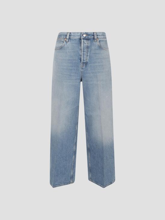 25FW 구찌 와이드 레그 데님 팬츠 816971XDC7S 4009 LIGHT BLUE