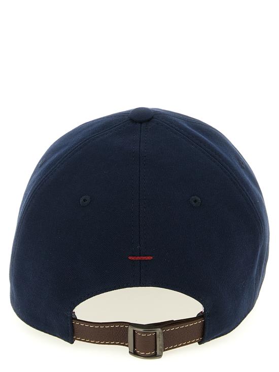 26SS 브루넬로 쿠치넬리 로고 자수 베이스볼 캡 M252D9850CKL84 Blue - BRUNELLO CUCINELLI