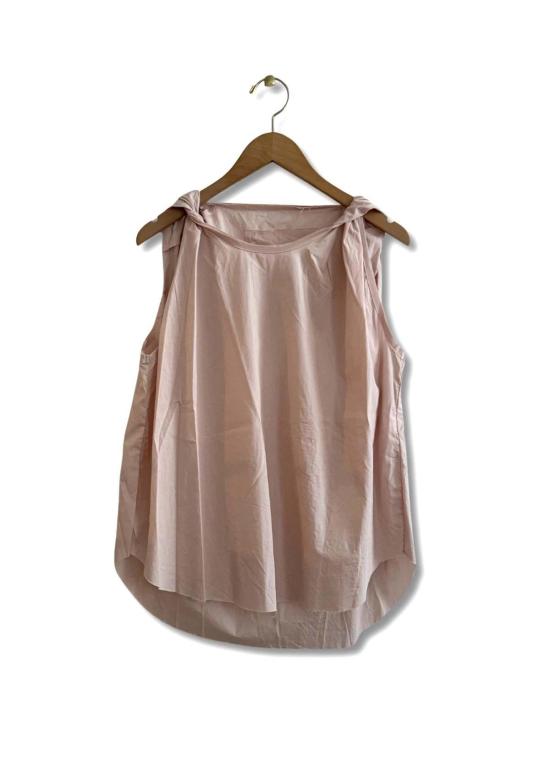  가예고데스포르테스 블라우스 갈레고 데스포르트 트위스트 탑 누드 - GALLEGO DESPORTES