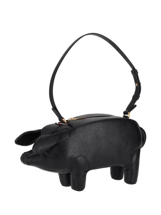 26SS 톰브라운 페블 그레인 피그 바게트 백 UAG212A00198 - THOM BROWNE