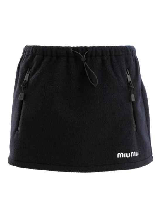 25FW 미우미우 숏 스커트 MG2518SOOO18E3 F0008 BLEU - MIU MIU