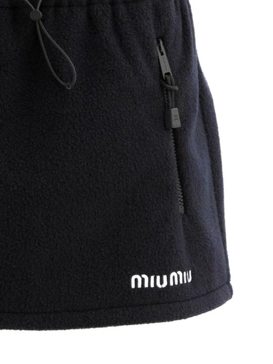 25FW 미우미우 숏 스커트 MG2518SOOO18E3 F0008 BLEU - MIU MIU