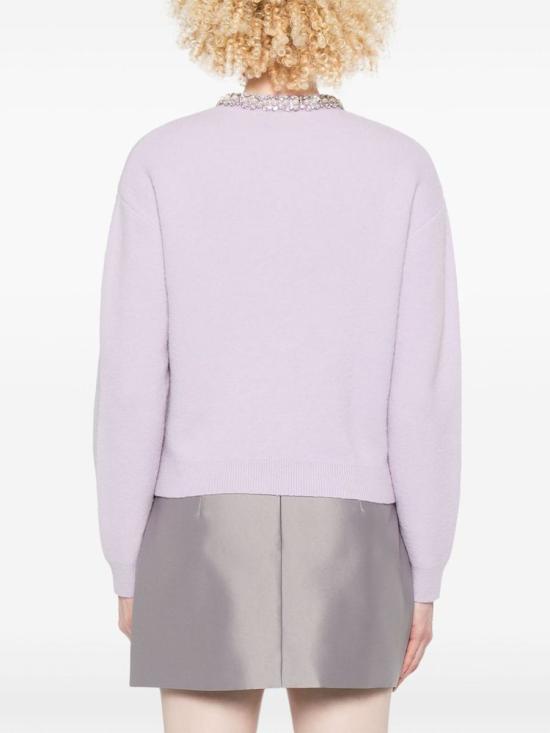 25FW 셀프 포트레이트 가디건 085C L LILAC MULTICOLOR - SELF PORTRAIT