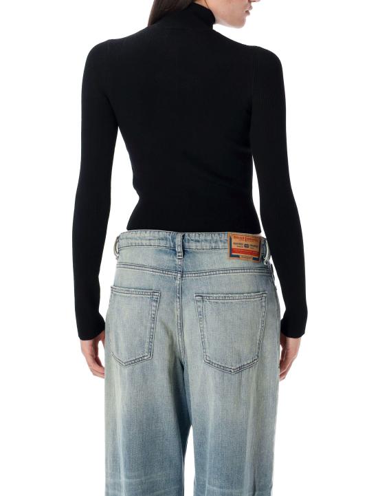 25FW 디젤 긴팔 티셔츠 A141870DLAX 9XX BLACK - DIESEL