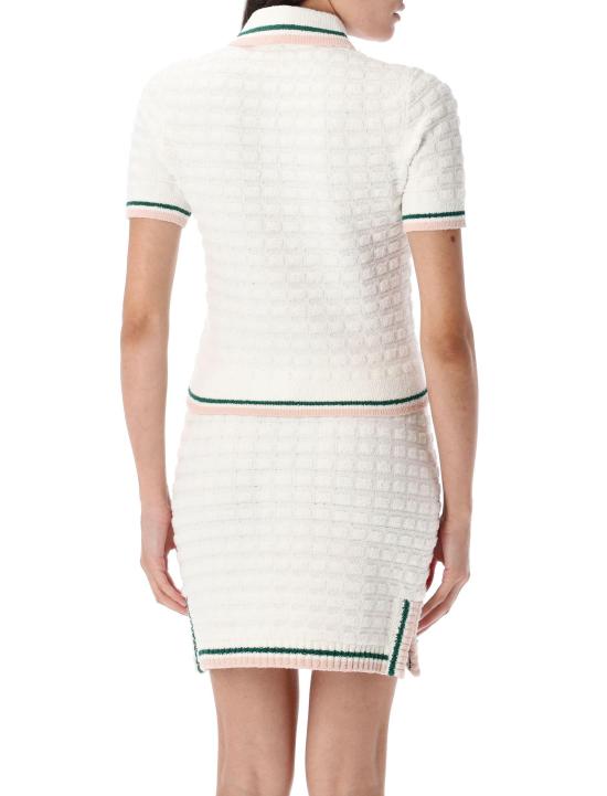 25FW 카사블랑카 반팔 티셔츠 WPF25KW101701 WHITE - CASABLANCA