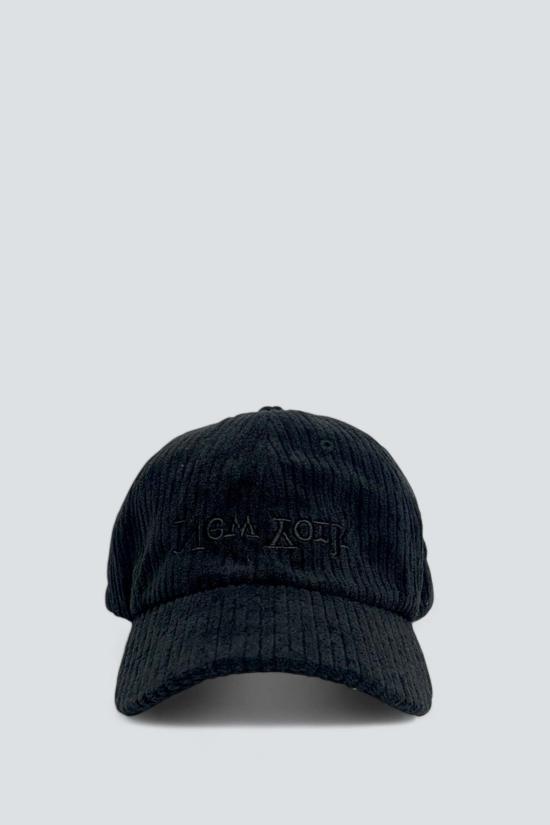  어셈블리 뉴욕 볼캡 코듀로이 자수  블랙