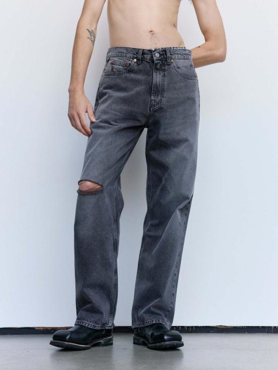  아워레가시 데님 팬츠 아워 레거시 하이웨이 커피 코튼 서드 컷 진