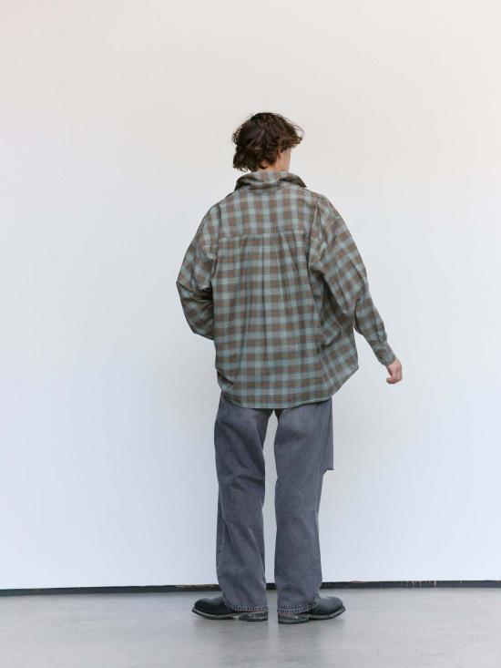  아워레가시 데님 팬츠 아워 레거시 하이웨이 커피 코튼 서드 컷 진 - OUR LEGACY