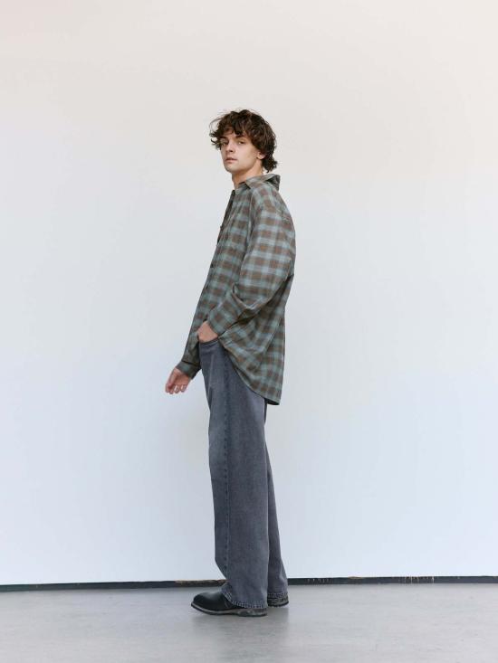  아워레가시 데님 팬츠 아워 레거시 하이웨이 커피 코튼 서드 컷 진 - OUR LEGACY