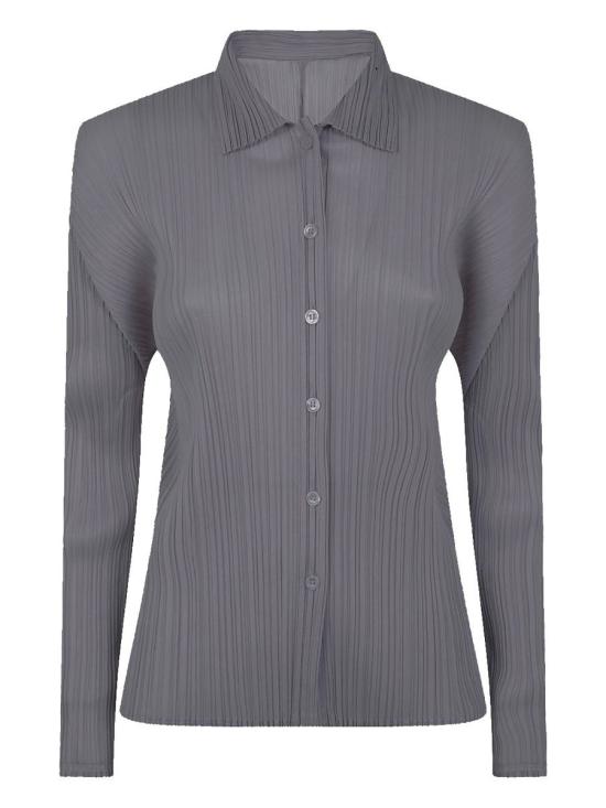 25SS 플리츠플리즈 셔츠 PP57JJ10512 GREY DOM - PLEATS PLEASE