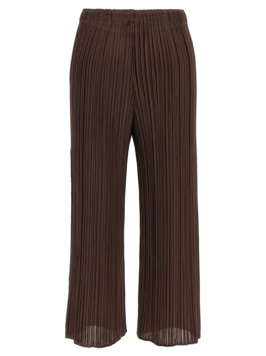 25SS 플리츠플리즈 트레이닝/조거 팬츠 PP56JF13345 DARK BROWN DOM - PLEATS PLEASE