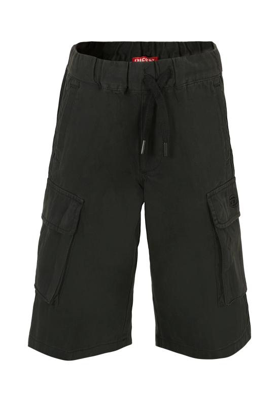25SS [키즈] 디젤 쇼츠/버뮤다 J02221 KXBJ1 K900 BLACK