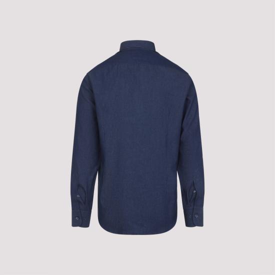 25FW 에트로 긴팔 셔츠 MRIB0002 99SA5L9 X0880 STAMPA F DO AZZURRO - ETRO