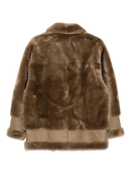 25FW 블랑샤 무톤 25147300MASTICE Brown - BLANCHA