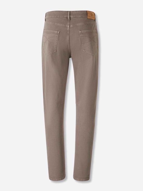 25FW 브루넬로 쿠치넬리 데님 팬츠 M277UX1290 C7025TORTORA Brown - BRUNELLO CUCINELLI