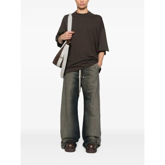 25FW 릭 오웬스 트레이닝/조거 팬츠 RU02E1366 DKDEG 78D BLUE - RICK OWENS