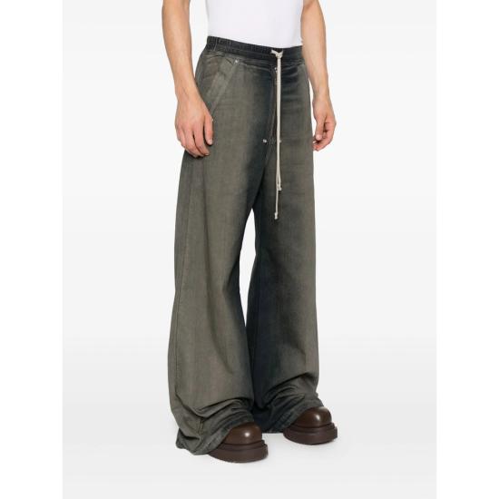 25FW 릭 오웬스 트레이닝/조거 팬츠 RU02E1366 DKDEG 78D BLUE - RICK OWENS