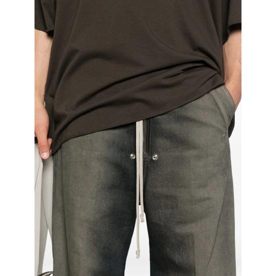 25FW 릭 오웬스 트레이닝/조거 팬츠 RU02E1366 DKDEG 78D BLUE - RICK OWENS