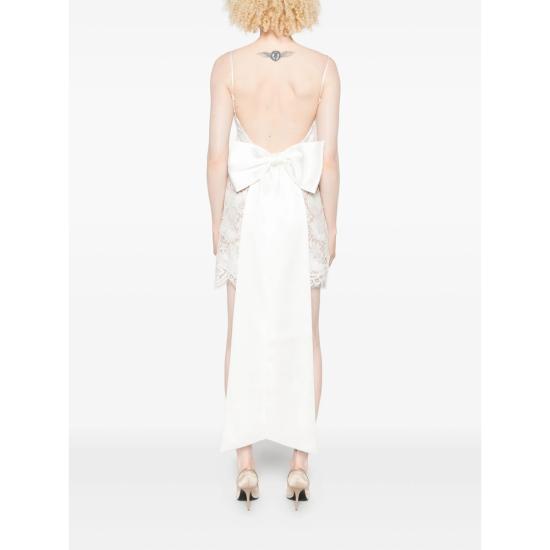 25FW 셀프 포트레이트 원피스 AW25 201S W WHITE - SELF PORTRAIT