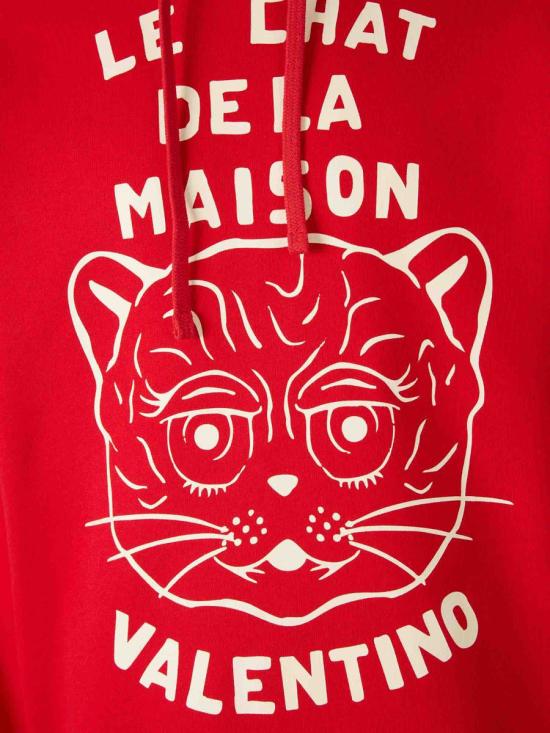 25FW 발렌티노 가라바니 스웨터 7V3MF28NB33 BR3RASPBERRY BURRO RED - VALENTINO GARAVANI