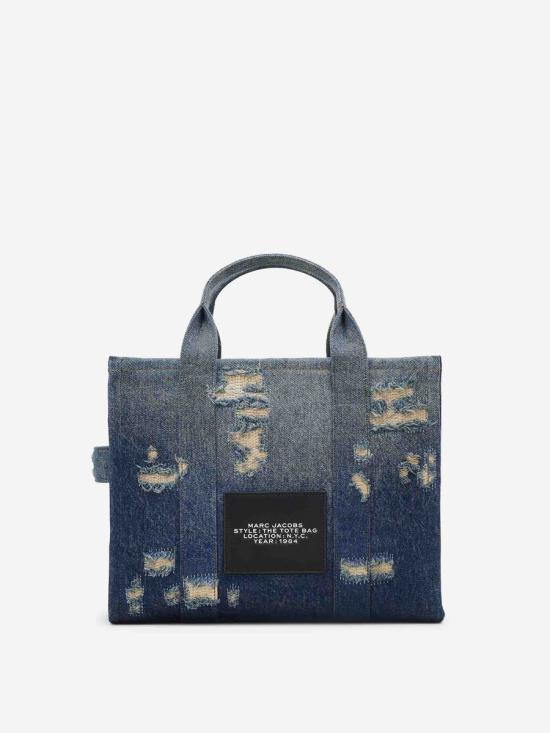 25FW 마크제이콥스 토트백 2F4HTT002H05 491PUNK INDIGO DENIM BLUE - MARC JACOBS