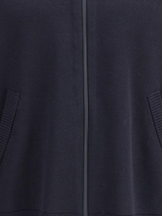 25FW 톰브라운 집업 니트 MKT021AY1055 415 BLUE - THOM BROWNE