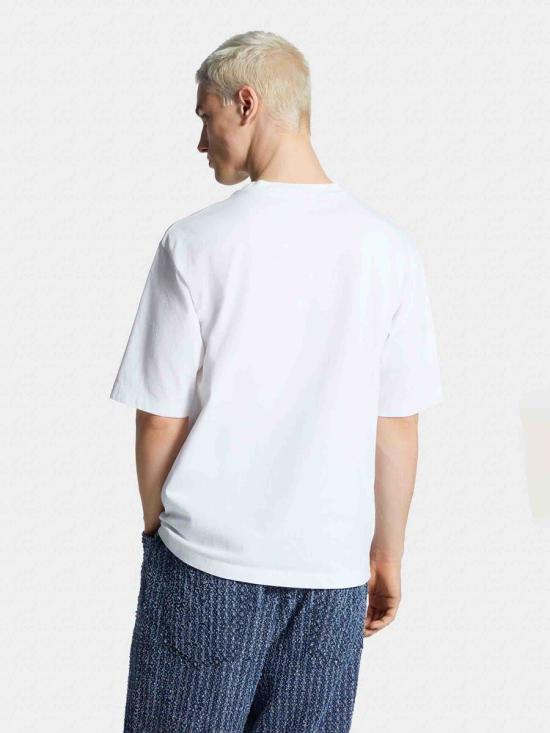 25FW 디스퀘어드2 반팔 셔츠 S74GD1435S24583 100 WHITE - DSQUARED2