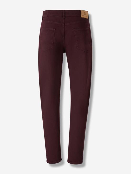 25FW 브루넬로 쿠치넬리 데님 팬츠 M277UX1290 C7031RADICCHIO Red - BRUNELLO CUCINELLI