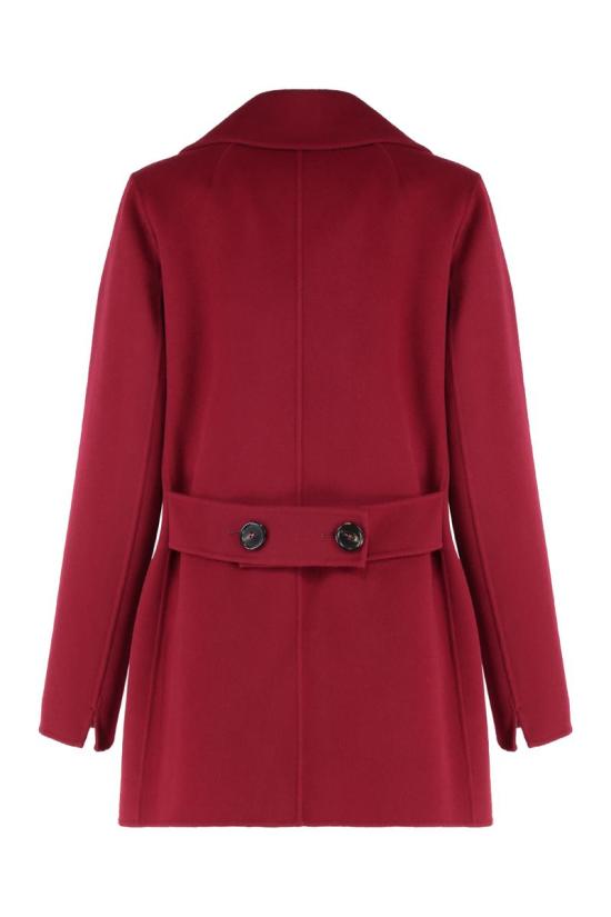 25FW 에스막스마라 CABAN 카반 더블 브레스티드 울 피코트  CABAN2529086011600 054 RED - 'S MAX MARA