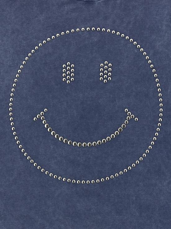 25FW 모스키노 반팔 티셔츠 A070352441290 Blue - MOSCHINO