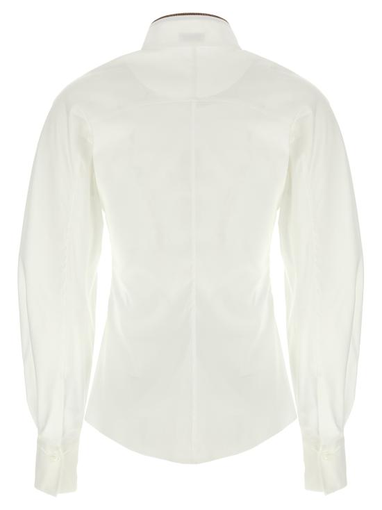 25FW 브루넬로 쿠치넬리 블라우스 M0091NL936C159 White - BRUNELLO CUCINELLI