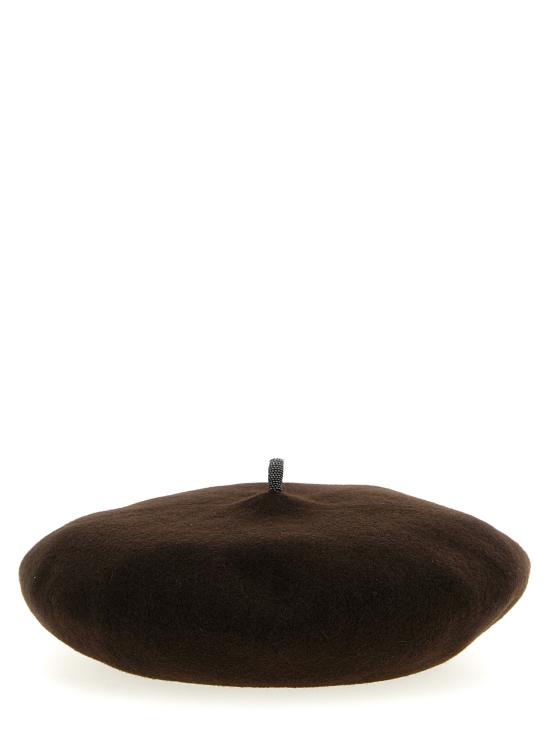 26FW 브루넬로 쿠치넬리 모자 MCAP90136C4211 Brown